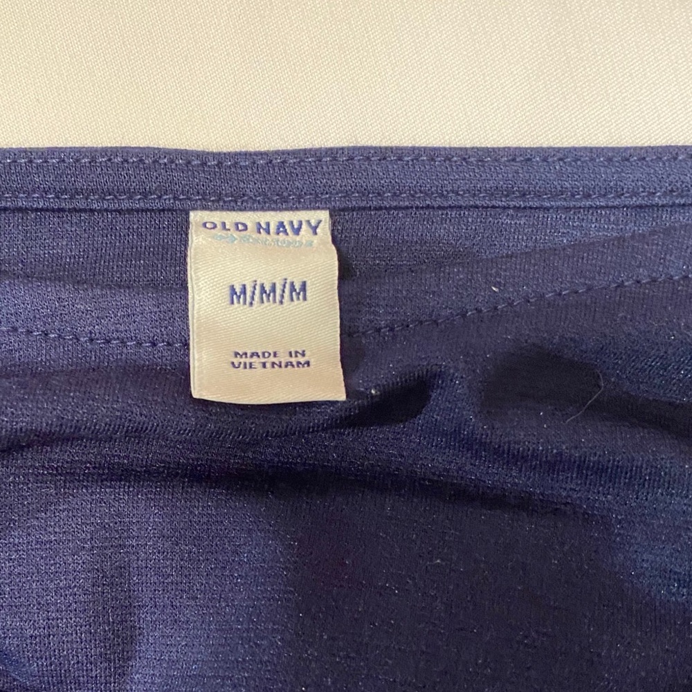 NWOT Old Navy Blue Short Sleeve Dress - Picture 5 of 9